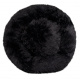 Hundebett Fluffy Donut black 60
